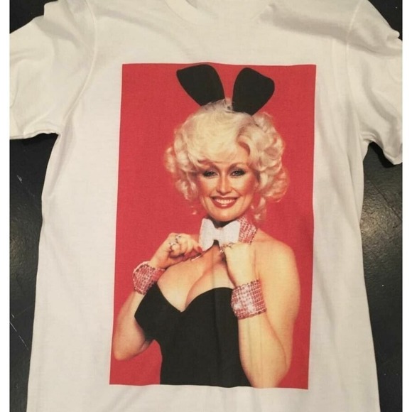 Other - Vintage Dolly Parton Playboy Bunny Shirt